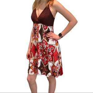 🔥 BEBE Summer Silk Dress - size S